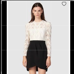 NWOT Sandro Paris Camelia mini dress